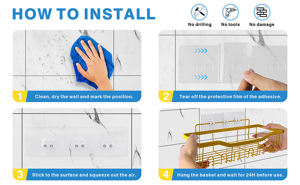 Bathroom Storage,HOW TO INSTALL