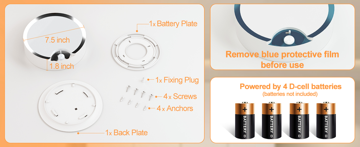 motion sensor closet light