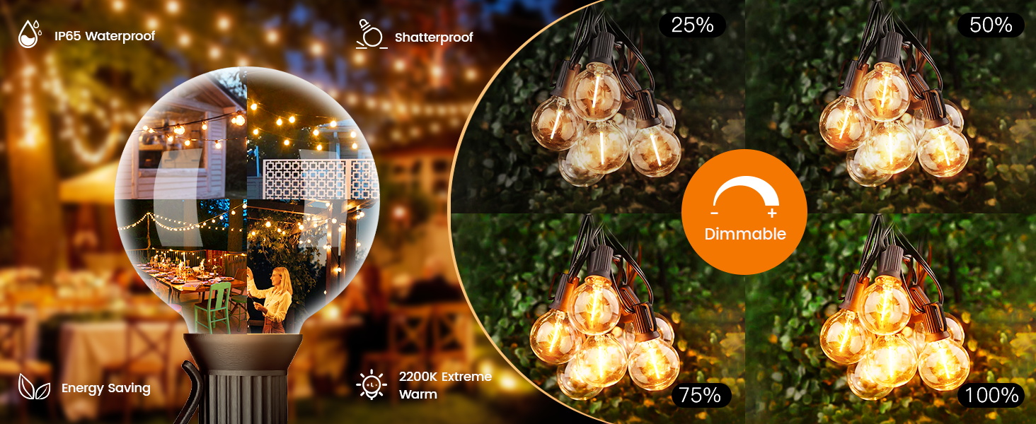 string lights outdoor