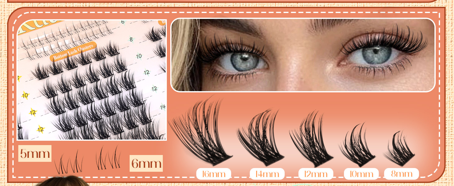 manga lash clusters