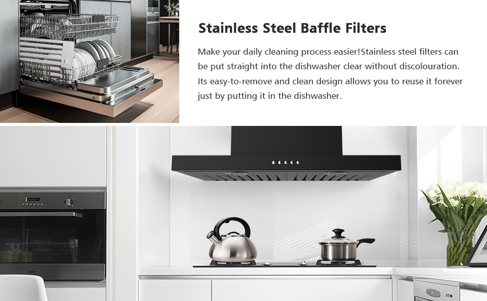 baffle filters
