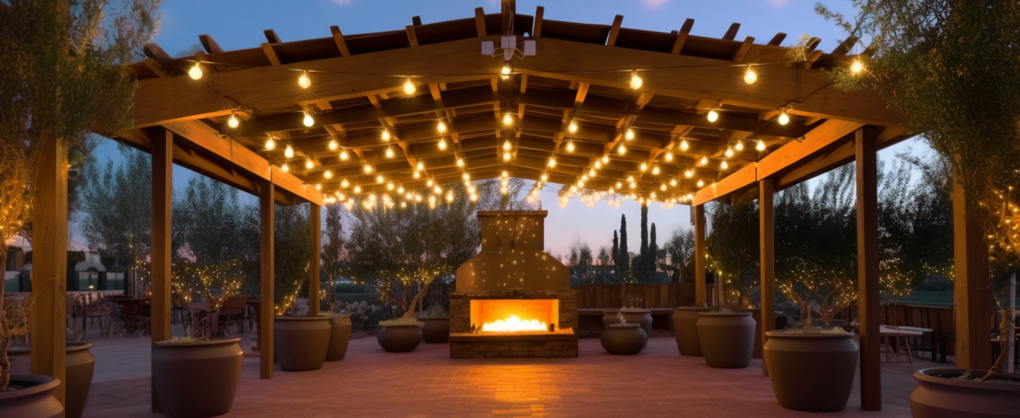 outdoor gazebo lights