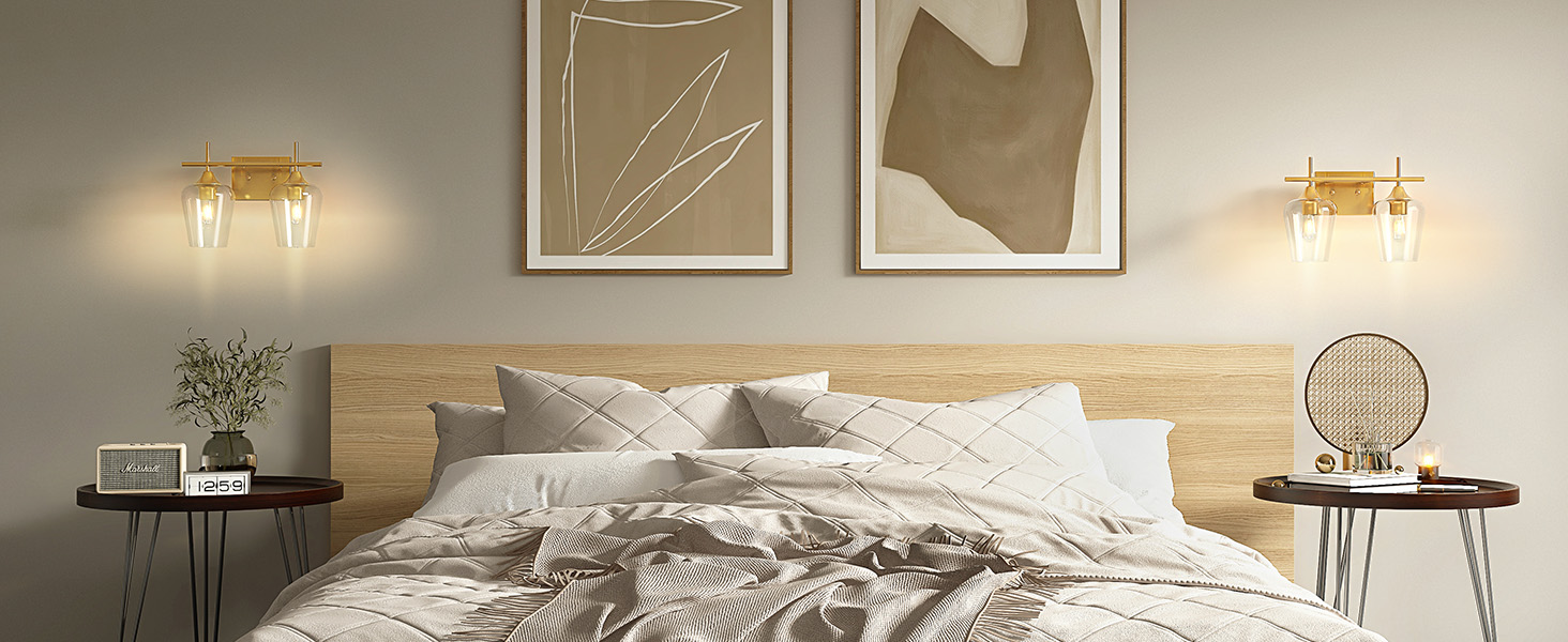 2 Light Bathroom Light Fixture