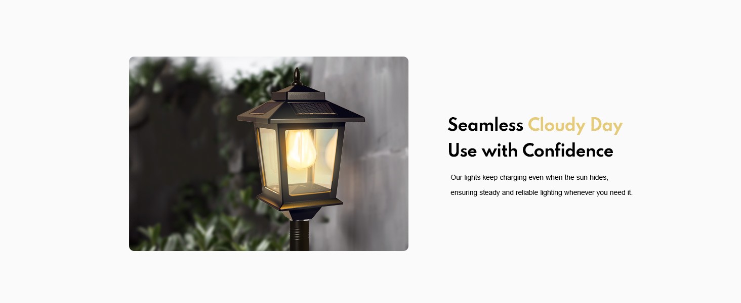 solar lamp post lights outdoor