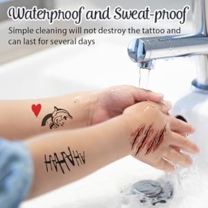 Halloween Tattoo Stickers