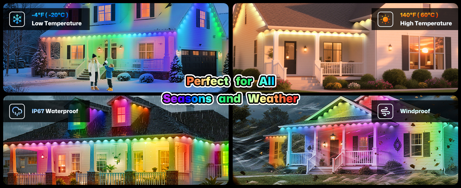 outdoor permanent lights