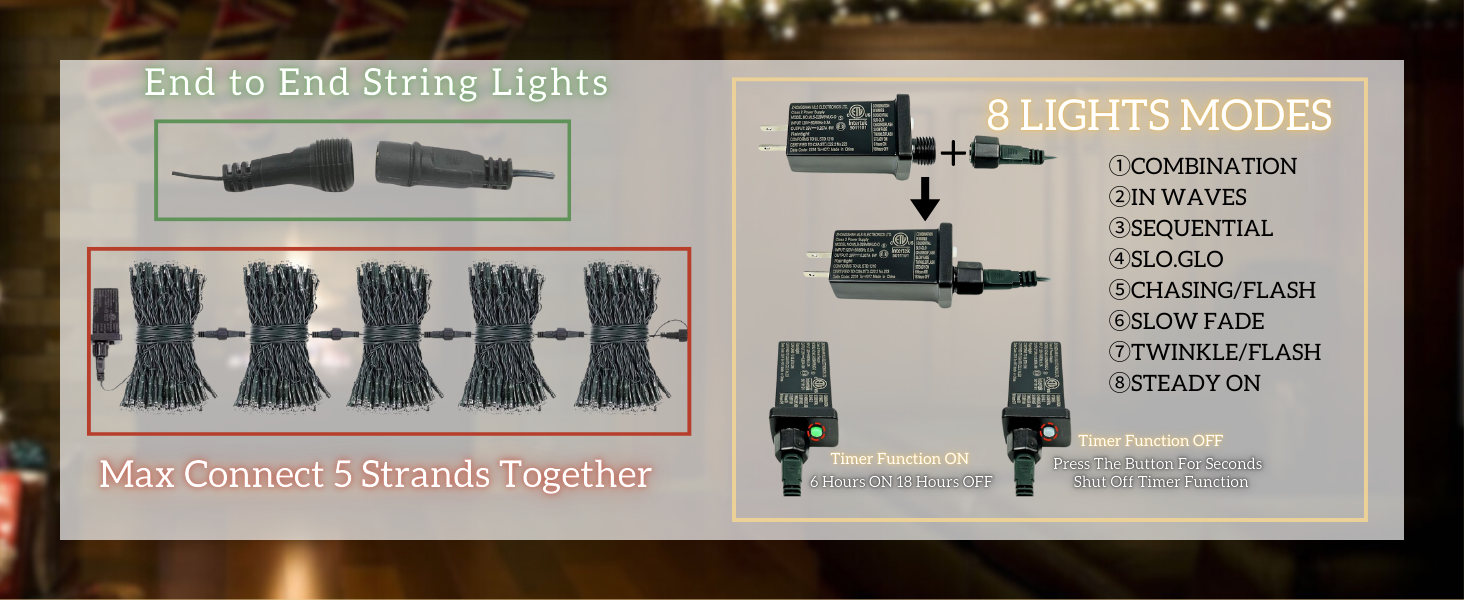 christmas lights