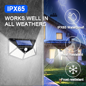solar outdoor lights waterproof