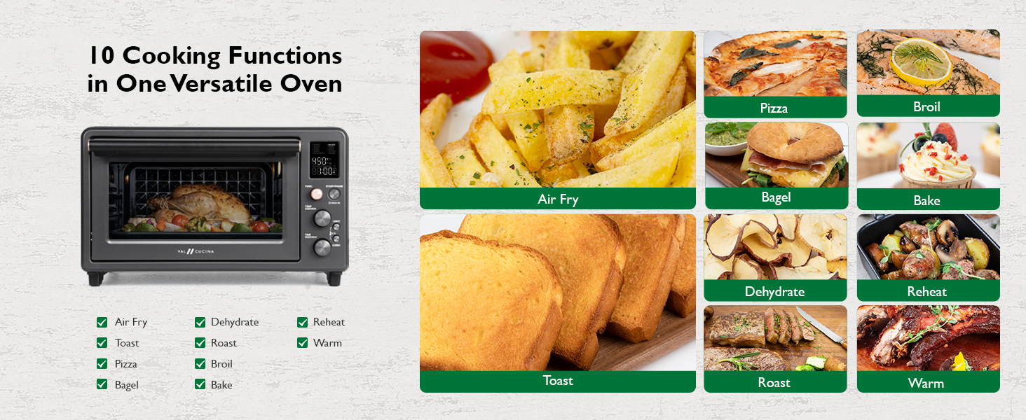 air fryer toaster oven combo
