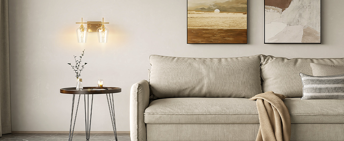 2 Light Bathroom Light Fixture