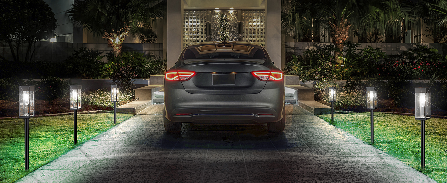 Solar Driveway Lights