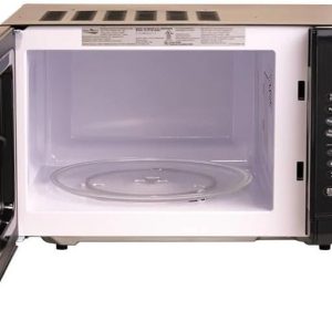 RV Black Microwave Oven with Turntable - 1.0 Cu. Ft. Capacity | Includes Trim Kit for Easy Installation & Stylish Finish