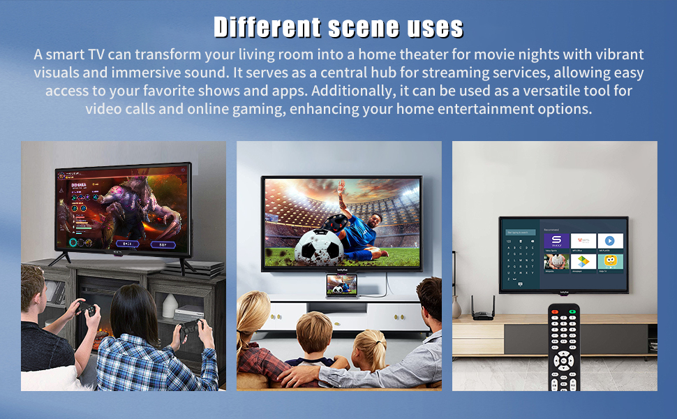 tv with built-in speakers