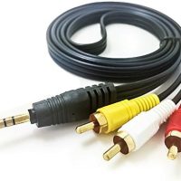 MaxLLTo 3.5mm to 3 RCA AV A/V Audio Video TV-Out Cable/Cord/Lead for Sony Digital Camcorder DCR-TRV280 DCR-TRV260 DCR-TRV250 - Image 2