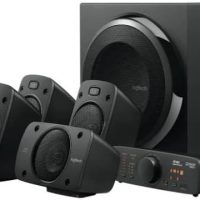 Logitech Z906 5.1 Surround Sound Speaker System - THX, Dolby Digital and DTS Digital Certified - Black - Image 4