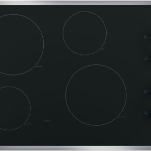 GE® 30" Built-In Knob Control Electric Cooktop