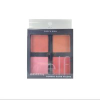 e.l.f. Cosmetics Powder Blush Palette, Four Blush Shades for Beautiful, Long-Lasting Pigment, Light - Image 4