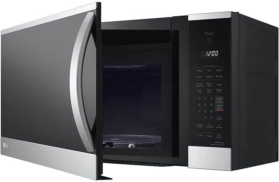 LG MVEM1825F Microwave, PrintProof Stainless Steel - Image 5