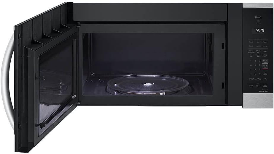 LG MVEM1825F Microwave, PrintProof Stainless Steel - Image 6