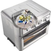 Air Fryer + Convection Toaster Oven by Cuisinart, 7-1 Oven with Bake, Grill, Broil & Warm Options, Stainless Steel, TOA-60 - Image 7
