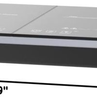 Double Induction Cooktop AMZCHEF Induction Cooker 2 Burners, Low Noise Electric Cooktops With 1800W Sensor Touch, 20 Temperature & Power Levels,Independent Control,3-hour Timer, Safety Lock - Image 10