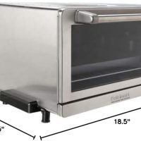 Cuisinart TOB-135N Deluxe Convection Toaster Oven Broiler, Brushed Stainless, Silver - Image 2