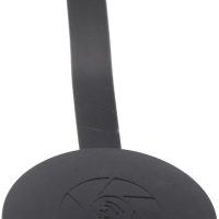 Display Dongle Adapter Kit, Black ABS Same Screen 4K Streaming Media Video Sound File HD Multimedia Interface Extender, 6.5x2.0x0.5in - Image 3