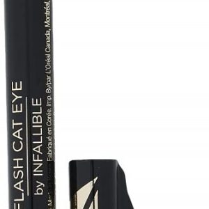 L'Oreal Paris Makeup Infallible Flash Cat Eye Waterproof Liquid Eyeliner, Black, 0.44 oz.