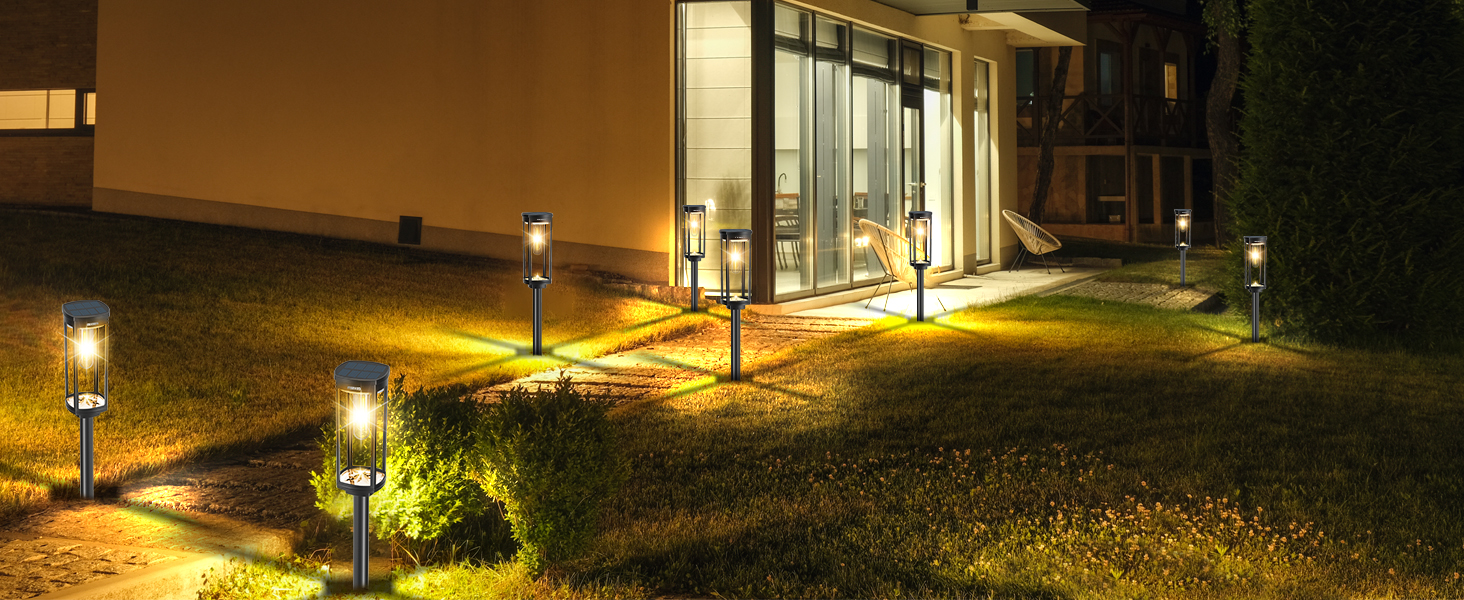 solar sidewalk lights