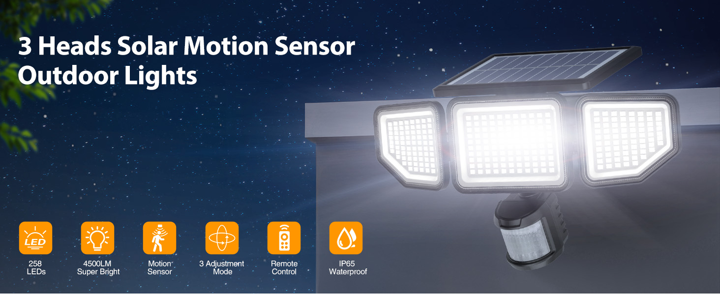 solar moton lights