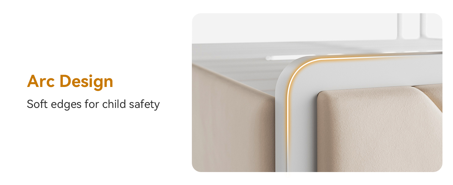 Bed Frame with Storage Drawer