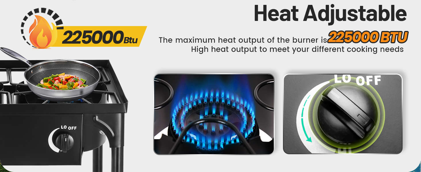 3-Burner Gas Stove