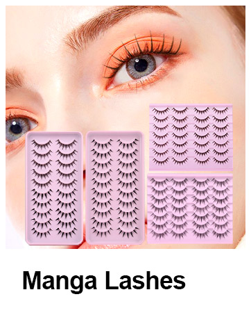 Manga Lashes Natural Look