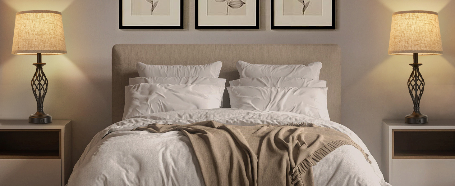 Minimalist Table Lamps Set of 2