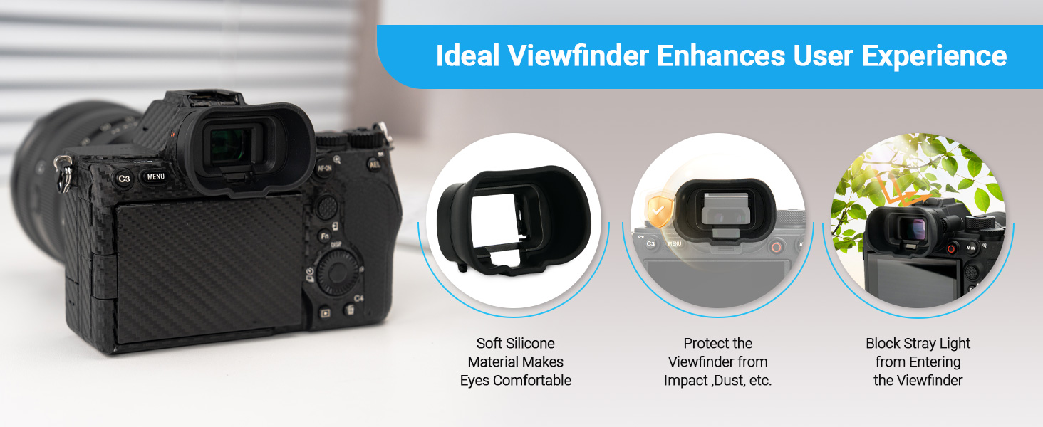 Eyecup Replaces Sony FDA-EP19