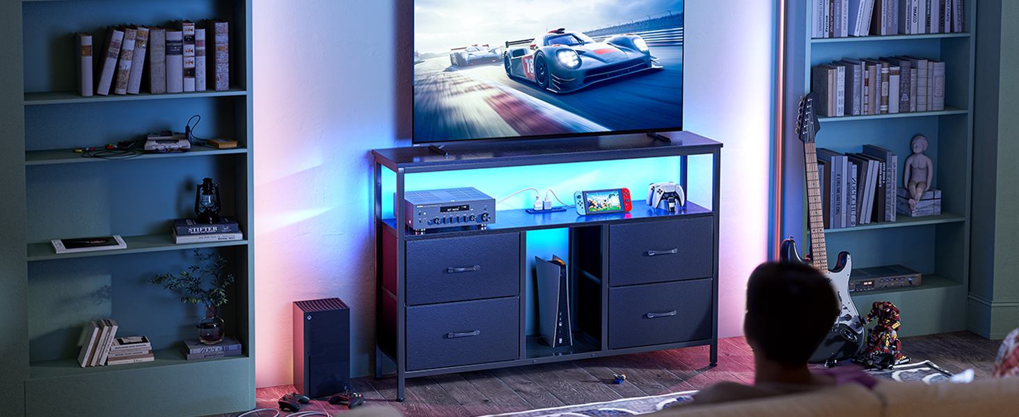 dresser with storage