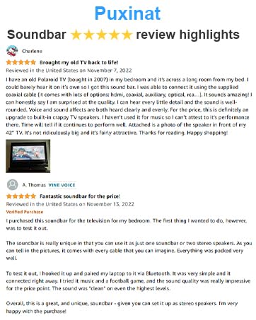 TV sound system