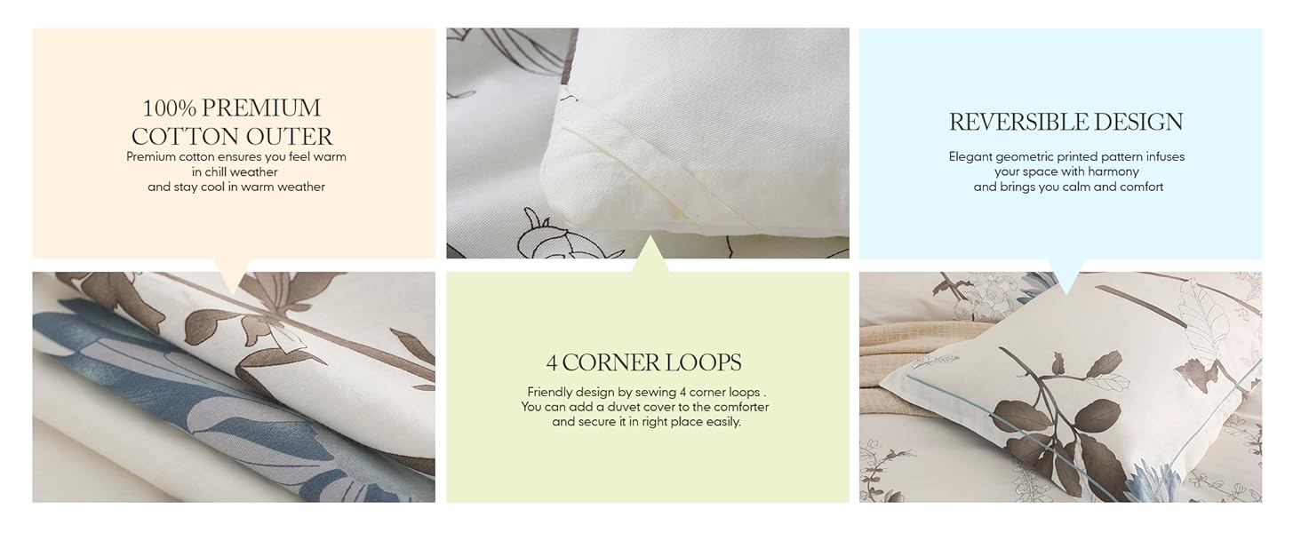 Reversible Comforter Set