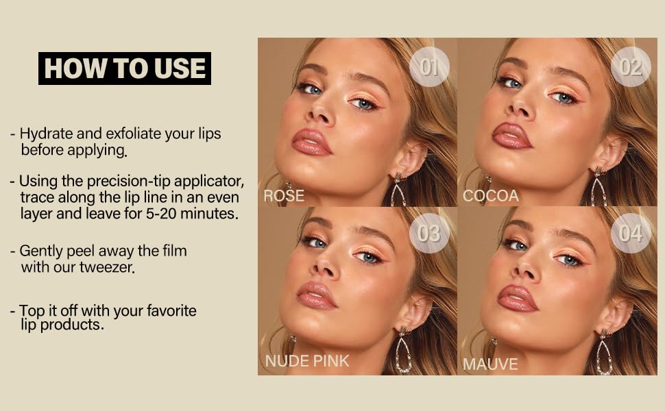 tattoo lip liner peel off lip liner pink peel off lip liner stain