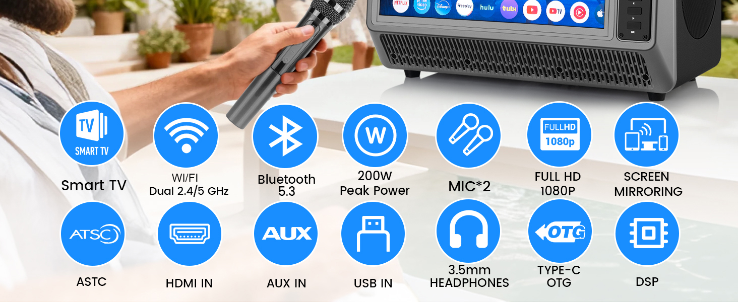 small smart tv