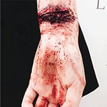 stage blood halloween scar makeup
