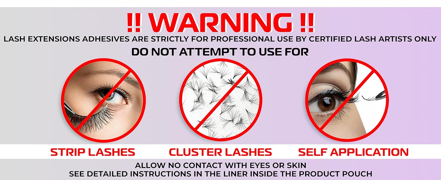 glue, sensitive, lash glue