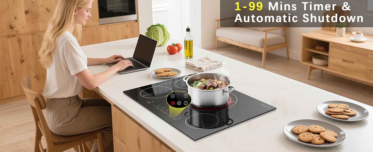 electric stove 4 burners