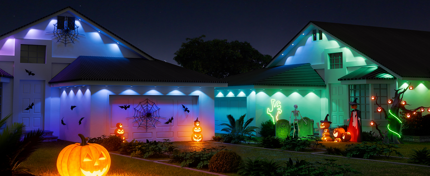Halloween outdoor lights