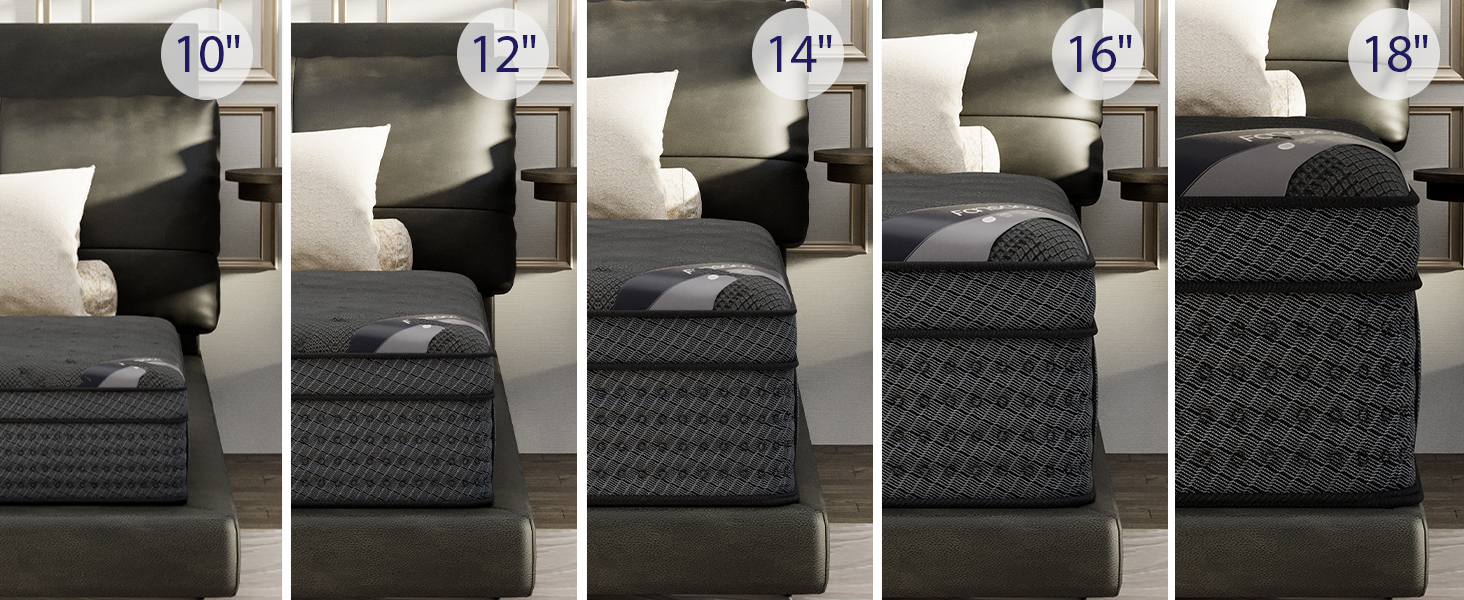 pocket springs memory foam mattress0109