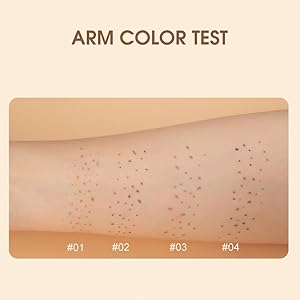Arm color test