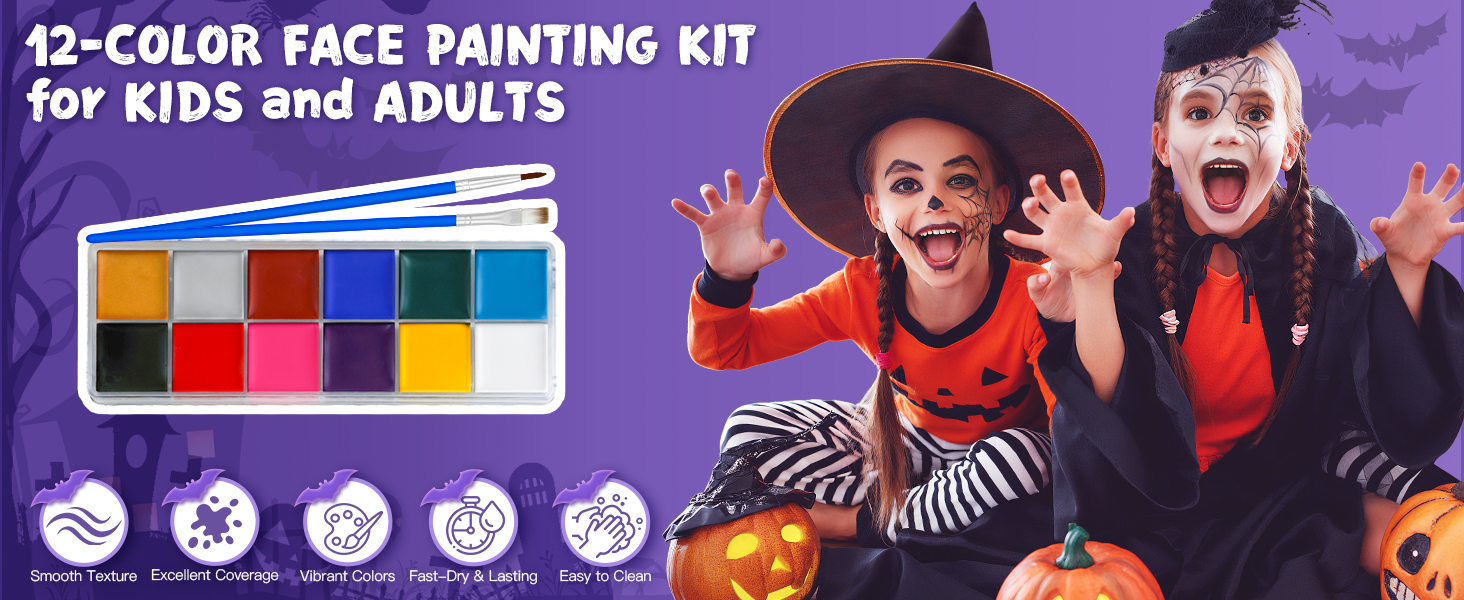 face painting kit for kids