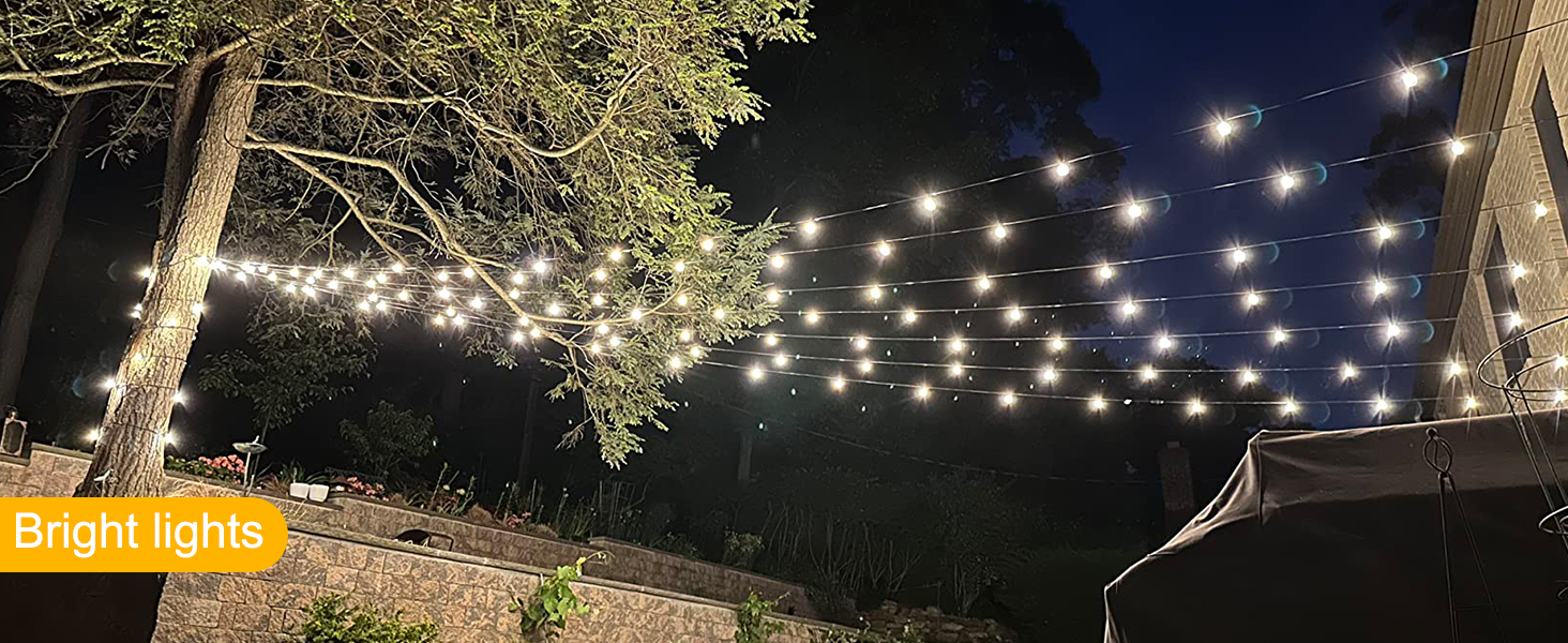 bright lights