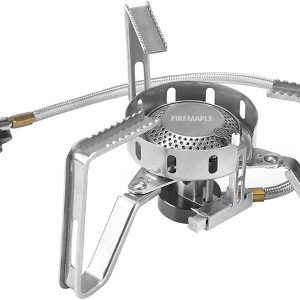 Fire-Maple FMS-125 PRO Gas Stove – Compact High-Powered Backpacking Stove with Wind-Resistant Flame, Stable Detachable Design, Electric Ignition – Lightweight & Durable for Camping & Hiking