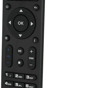 Replacement Remote Control for MAG 254/255 Streaming Media Player Multipurpose Replacement Part Linux System OTT IPTV Set Top Box, Black